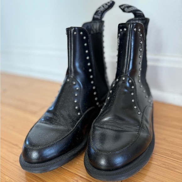 Dr. Martens Air Wair Amielya Studded Ankle  Boots - Picture 4 of 13